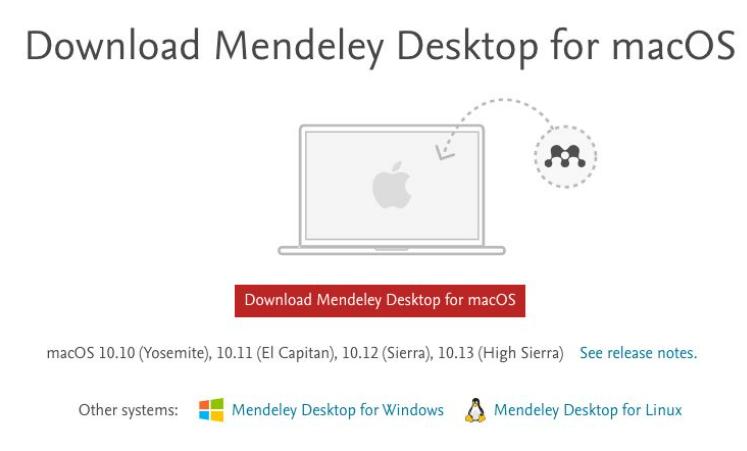 Download Mendeley Desktop for macOS