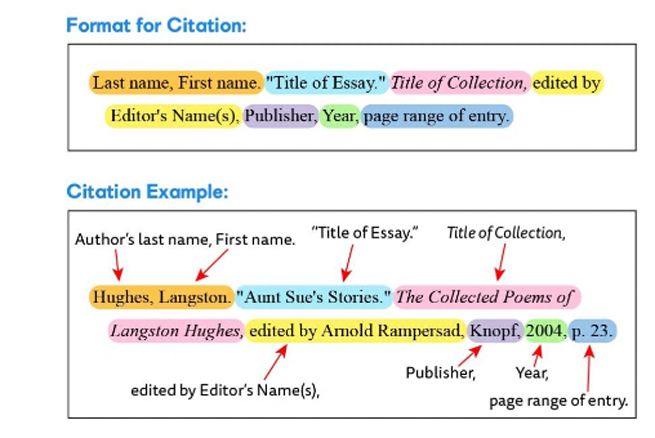 MLA Reference Format Guide