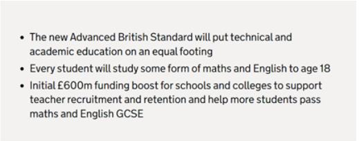 The Prime Minister Proposes to Cancel a Level