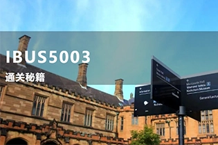 请领取你的悉尼大学-IBUS5003 秘籍