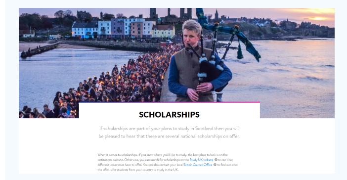 Verview Of Uk Study Abroad Scholarships