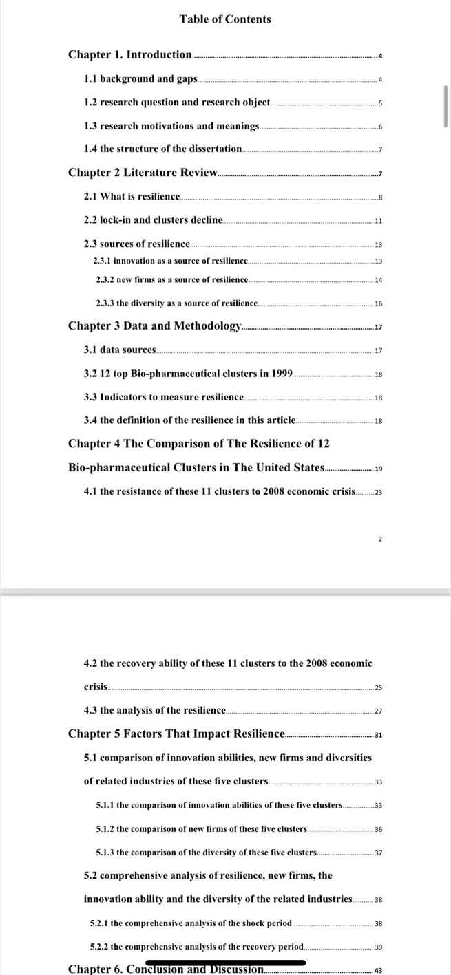 what does a distinction thesis look like 3