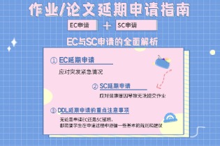 作业/论文延期申请指南：EC与SC申请的全面解析