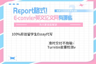 E-convier英文论文网为大家全面解读Report格式!