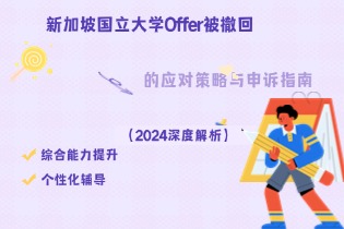 新加坡国立大学Offer被撤回？申诉成功，应对策略与申诉指南！