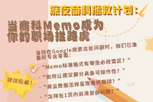 深夜拯救计划：当商科Memo成为你的职场拦路虎