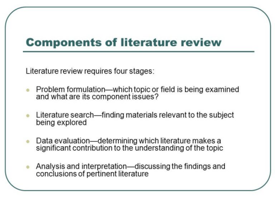 英国心理学论文-Literature Review