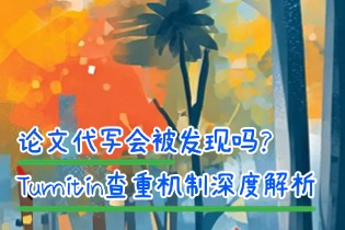 论文代写会被发现吗？Turnitin查重机制深度解析