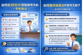 如何在研究中获取参考文献：导师建议