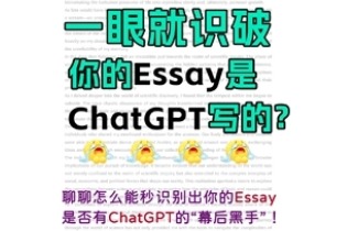 ​Essay 一股 ChatGPT 味？7 个细节帮你快速自查（附改进清单）